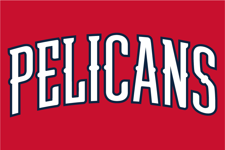 New Orleans Pelicans 2014-Pres Wordmark Logo iron on transfers for clothing